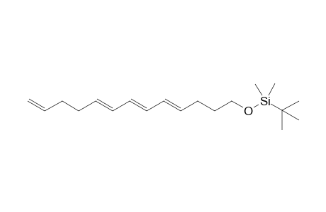 tert-Butyl-dimethyl-[((4E,6E,8E)-trideca-4,6,8,12-tetraenyl)oxy]-silane