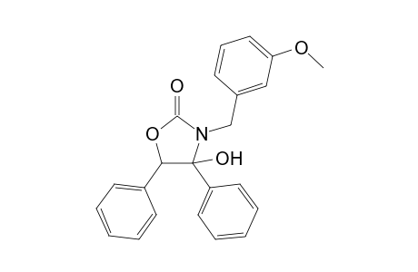 2(3H)-Oxazolone, dihydro-4-hydroxy-3-[(3-methoxyphenyl)methyl]-4,5-diphenyl-