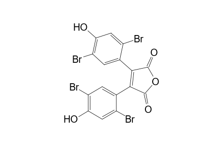 3,4-Bis(2,5-dibromo-4-hydroxyphenyl)-2,5-dihydrofuran-2,5-dione