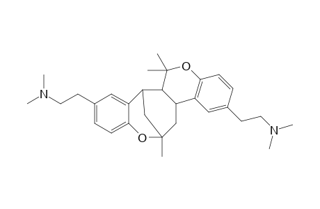 6,12-Methano-6H,12H-[1]benzopyrano[4,3-d][1]benzoxocin-3,10-diethanam ine, 4b,5,12a,13-tetrahydro-N,N,N',N',6,13,13-heptamethyl-, (4b.alpha.,6.beta.,12.beta.,12a.beta.)-(.+-.)-