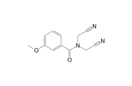 N,N-bis(cyanomethyl)-3-methoxybenzamide