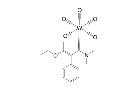 PENTACARBONYL-[(2E)-1-(DIMETHYLAMINO)-3-ETHOXY-4-PHENYLBUTENYLIDENE]-TUNGSTEN