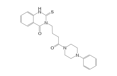 4(1H)-quinazolinone, 2,3-dihydro-3-[4-oxo-4-(4-phenyl-1-piperazinyl)butyl]-2-thioxo-