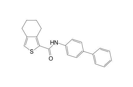 4,5,6,7-Tetrahydro-benzo[c]thiophene-1-carboxylic acid biphenyl-4-ylamide
