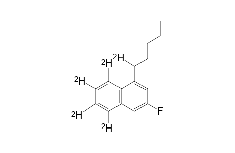 1,2,3,4-TETRADEUTERO-5-(1-DEUTERATED-PENTYL)-7-FLUORONAPHTHALENE;CHD-DERIVATIVE;MAJOR