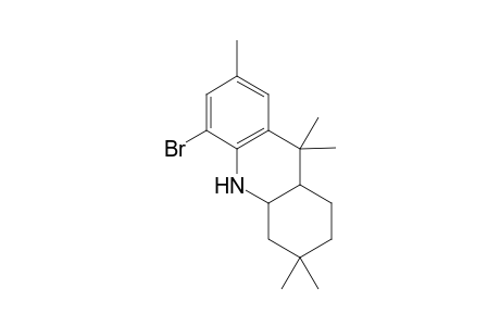 (4aRS,9aSR)-3,3,7,9,9-Pentamethyl-5-bromo-1,2,3,4,4a,9,9a,10-octahydroacridine