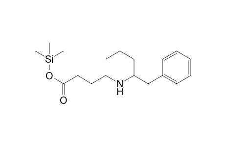 Trimethylsilyl 4-(1-phenylpentan-2-ylamino)butanoate