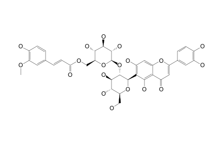 ISOORIENTIN-2''-O-BETA-[6-O-E-FERULOYLGLUCOPYRANOSIDE]