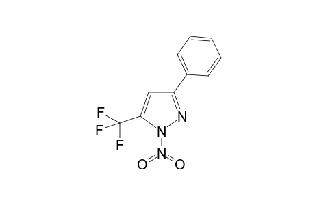 1-nitro-3-phenyl-5-(trifluoromethyl)pyrazole
