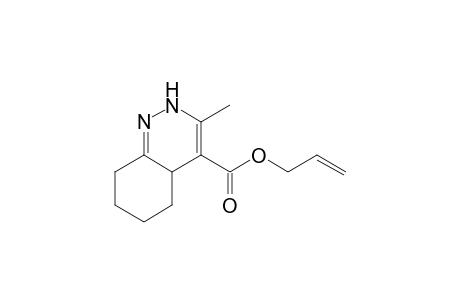 Allyl 3-methyl-2,4a,5,6,7,8-hexahydrocinnoline-4-carboxylate