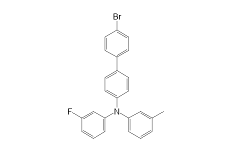 N-[4-(4-bromophenyl)phenyl]-N-(3-fluorophenyl)-3-methyl-aniline