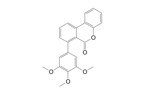 7-(3,4,5-Trimethoxyphenyl)-6H-benzo[c]chromen-6-one
