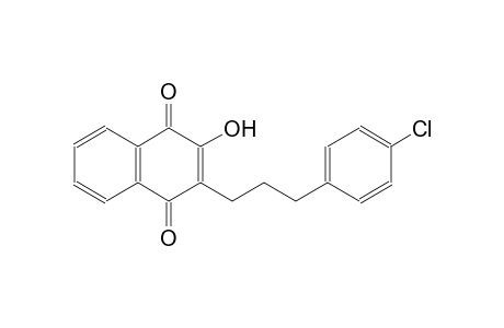1,4-Naphthalenedione, 2-[3-(4-chlorophenyl)propyl]-3-hydroxy-