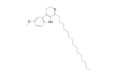 Pyrido[3,4-b]indole, 3,4-dihydro-6-methoxy-1-pentadecyl-