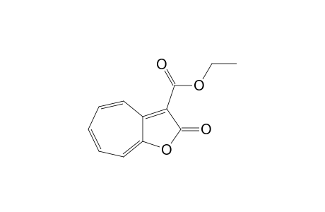 2-ketocyclohepta[d]furan-3-carboxylic acid ethyl ester