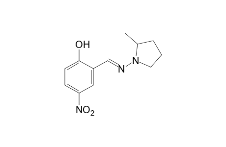 2-[N-(2-methyl-1-pyrrolidinyl)formimidoyl]-4-nitrophenol