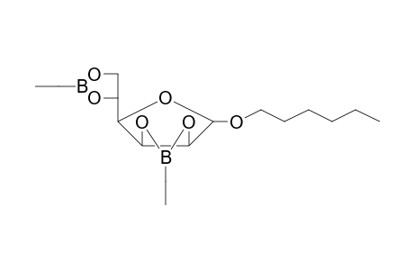 2-Ethyl-4-(2-ethyl-1,3,2-dioxaborolan-4-yl)-6-(hexyloxy)tetrahydrofuro[3,4-d][1,3,2]dioxaborole