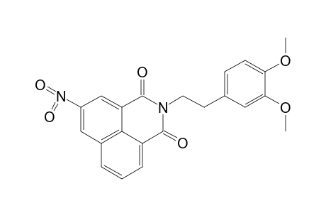 N-(3,4-DIMETHOXYPHENETHYL)-3-NITRONAPHTHALIMIDE