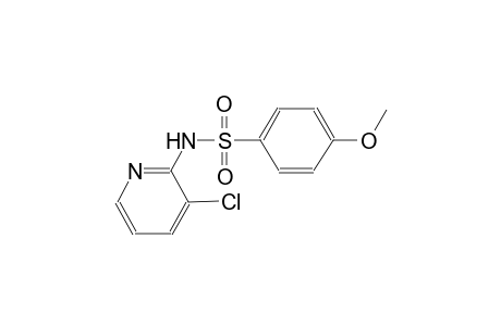 N-(3-chloro-2-pyridinyl)-4-methoxybenzenesulfonamide