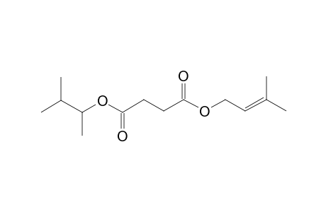 Succinic acid, 3-methylbut-2-en-1-yl 3-methylbut-2-yl ester