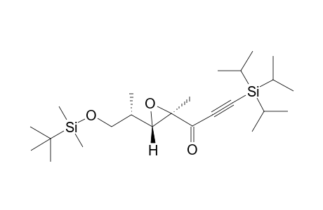 1-{(2R,3S)-3-[(S)-2-(tert-Butyldimethylsilyloxy)-1-methylethyl]-2-methyloxiranyl}-3-(triisopropylsilyl)propynone