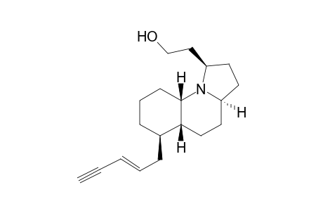 2-[(1R,3aR,5aR,6R,9aS)-6-[(E)-pent-2-en-4-ynyl]-1,2,3,3a,4,5,5a,6,7,8,9,9a-dodecahydropyrrolo[1,2-a]quinolin-1-yl]ethanol