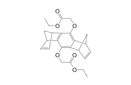 5,12-Bis(ethoxycarbonylmethoxy)biscyclo[2.2.1]hepteno[a,d]benzene