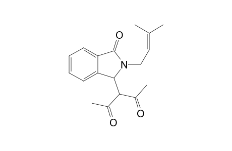 3-(2-(3-Methylbut-2-en-1-yl)-3-oxoisoindolin-1-yl)pentane-2,4-dione