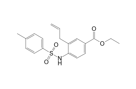 Ethyl 3-(2-propenyl)-4-(p-toluenesulfonyl)aminobenzoate