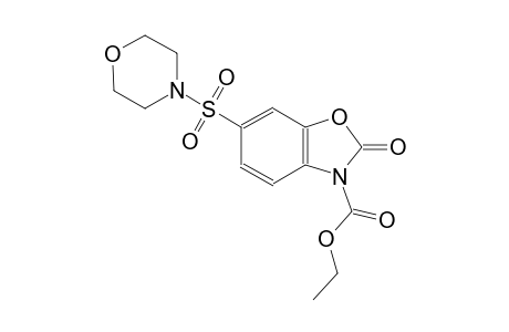 3(2H)-benzoxazolecarboxylic acid, 6-(4-morpholinylsulfonyl)-2-oxo-, ethyl ester