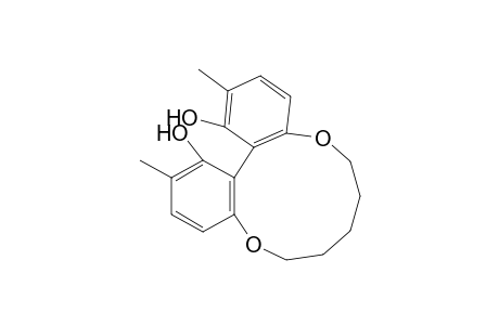 3,3'-Dimethyl-6,6'-pentylenedioxy-2,2'-biphenyldiol