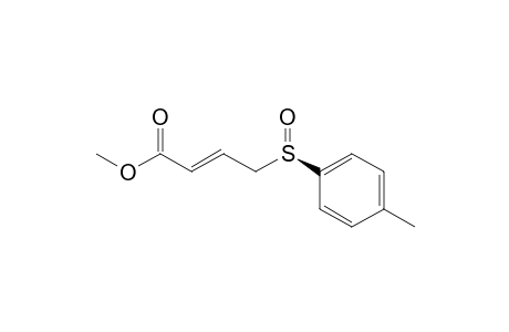 Methyl (2E,Rs)-4-(p-tolylsulfinyl)-2-butenoate