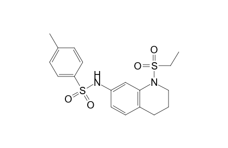 N-(1-(Ethylsulfonyl)-1,2,3,4-tetrahydroquinolin-7-yl)-4-methylbenzenesulfonamide