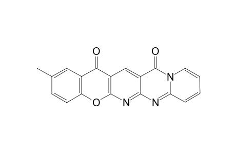 2-Methyl-13H,15H-chromeno[3'',2'':5',6']dipyrido[1,2-a:2',3'-d]pyrimidine-13,15-dione