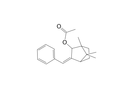 Bicyclo[2.2.1]heptan-2-ol, 1,7,7-trimethyl-3-(phenylmethylene)-, acetate, exo-