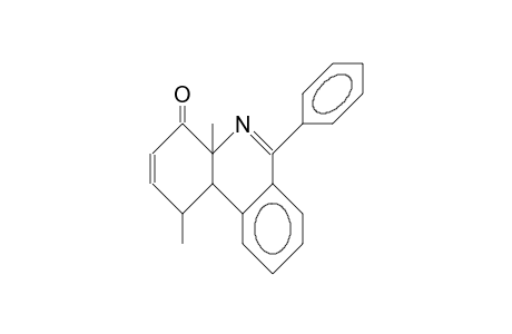 7,10a-Dimethyl-2-phenyl-7,7a-dihydro-phenanthridin-10(10aH)-one