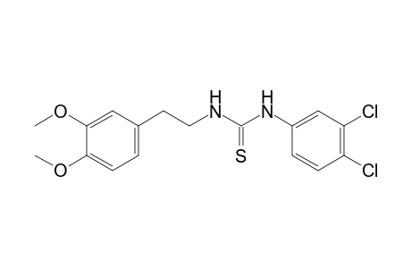 1-(3,4-dichlorophenyl)-3-(3,4-dimethoxyphenethyl)-2-thiourea