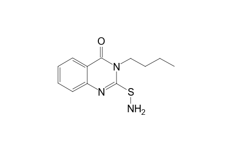 2-(aminothio)-3-butylquinazolin-4(3H)-one