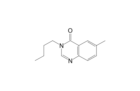 3-Butyl-6-methylquinazolin-4-one