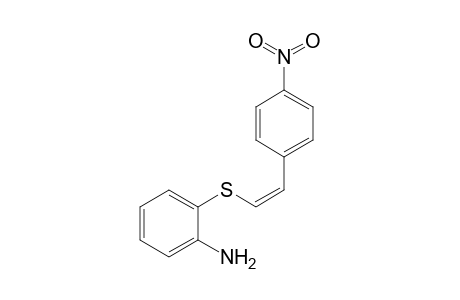 (Z/E)-2-(4-Nitrostyrylthio)aniline