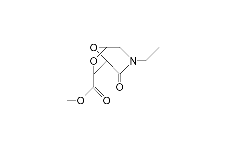 (1S,5R,7S)-3-Ethyl-2-oxo-6,8-dioxa-3-aza-bicyclo(3.2.1)octane-7-exo-carboxylic acid, methyl ester