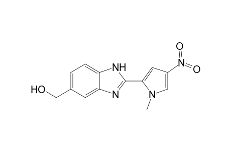 5-(Hydroxymethyl)-2-(1-methyl-4-nitro-2-pyrrolyl)-1H-benzimidazole