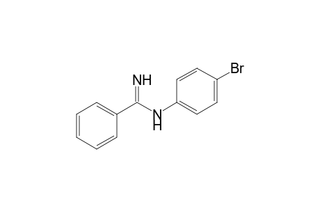 (Z)-N-(4-Bromophenyl)benzamidine