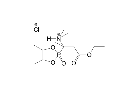 2-OXO-2-(1-ETHOXYCARBONYL-2-DIMETHYLAMINOPROP-2-YL)-4,5-DIMETHYL-1,3,2-DIOXAPHOSPHOLANE HYDROCHLORIDE