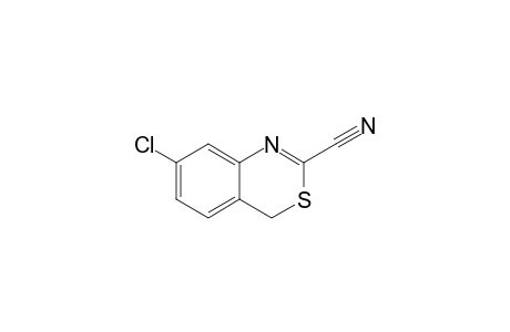 7-Chloro-4H-3,1-benzothiazine-2-carbonitrile