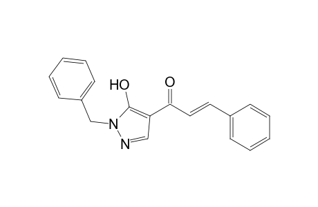 (E)-1-(1-Benzyl-5-hydroxy-1H-pyrazol-4-yl)-3-phenylprop-2-en-1-one