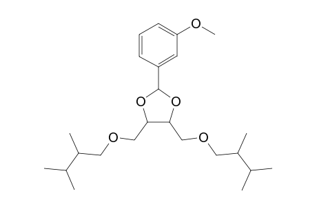 4,5-Bis[(2,3-Dimethylbutoxy)methyl]-2-(3-methoxyphenyl)-1,3-dioxalane