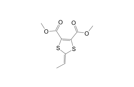 2-Ethylidene-1,3-dithiole-4,5-dicarboxylic acid dimethyl ester
