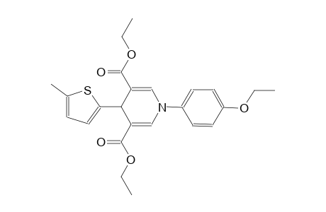 1-(4-Ethoxyphenyl)-4-(5-methyl-2-thiophenyl)-4H-pyridine-3,5-dicarboxylic acid diethyl ester