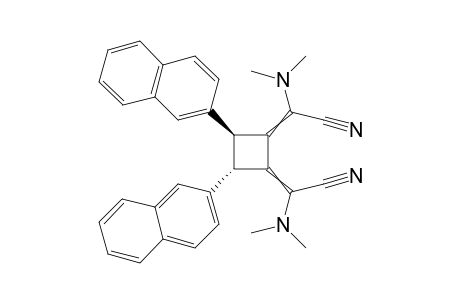 2-[(3S,4S)-2-[Cyano(dimethylamino)methylene]-3,4-bis(2-naphthyl)cyclobutylidene]-2-(dimethylamino)acetonitrile